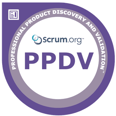 Scrum.org PPDV Badge