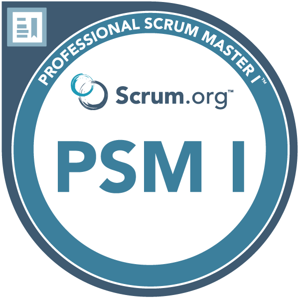 Scrum.org PSM I Badge