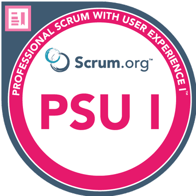 Scrum.org PSU I Badge